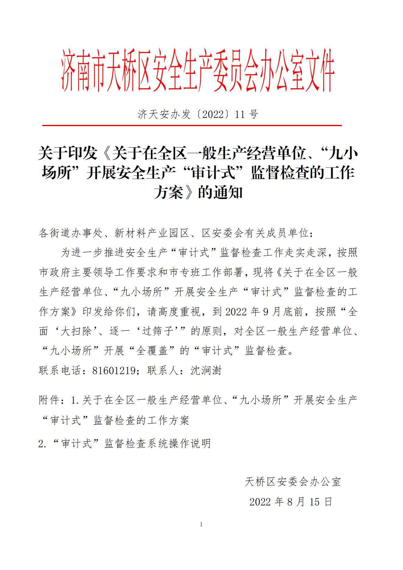 5、关于印发《关于在全区一般生产经营单位、“九小场所”开展安全生产“审计式”监督检查的工作方案》的通知（以此为准）_00.jpg